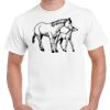 T-shirt Gildan Hammer adulte, manches courtes, 100% coton épais et doux, 203 g/m², tailles S au 5XL. Vignette