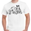 T-shirt Gildan Hammer adulte, manches courtes, 100% coton épais et doux, 203 g/m², tailles S au 5XL. Vignette