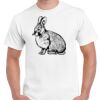 T-shirt Gildan Hammer adulte, manches courtes, 100% coton épais et doux, 203 g/m², tailles S au 5XL. Vignette