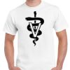 T-shirt Gildan Hammer adulte, manches courtes, 100% coton épais et doux, 203 g/m², tailles S au 5XL. Vignette