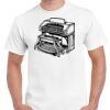 T-shirt Gildan Hammer adulte, manches courtes, 100% coton épais et doux, 203 g/m², tailles S au 5XL. Vignette