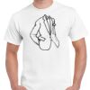 T-shirt Gildan Hammer adulte, manches courtes, 100% coton épais et doux, 203 g/m², tailles S au 5XL. Vignette