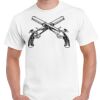 T-shirt Gildan Hammer adulte, manches courtes, 100% coton épais et doux, 203 g/m², tailles S au 5XL. Vignette