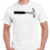T-shirt Gildan Hammer adulte, manches courtes, 100% coton épais et doux, 203 g/m², tailles S au 5XL. Vignette