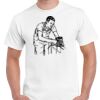 T-shirt Gildan Hammer adulte, manches courtes, 100% coton épais et doux, 203 g/m², tailles S au 5XL. Vignette