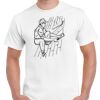 T-shirt Gildan Hammer adulte, manches courtes, 100% coton épais et doux, 203 g/m², tailles S au 5XL. Vignette