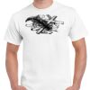 T-shirt Gildan Hammer adulte, manches courtes, 100% coton épais et doux, 203 g/m², tailles S au 5XL. Vignette