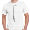 T-shirt Gildan Hammer adulte, manches courtes, 100% coton épais et doux, 203 g/m², tailles S au 5XL. Vignette