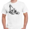 T-shirt Gildan Hammer adulte, manches courtes, 100% coton épais et doux, 203 g/m², tailles S au 5XL. Vignette