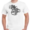 T-shirt Gildan Hammer adulte, manches courtes, 100% coton épais et doux, 203 g/m², tailles S au 5XL. Vignette