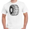 T-shirt Gildan Hammer adulte, manches courtes, 100% coton épais et doux, 203 g/m², tailles S au 5XL. Vignette