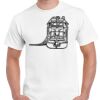 T-shirt Gildan Hammer adulte, manches courtes, 100% coton épais et doux, 203 g/m², tailles S au 5XL. Vignette