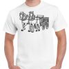 T-shirt Gildan Hammer adulte, manches courtes, 100% coton épais et doux, 203 g/m², tailles S au 5XL. Vignette