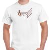 T-shirt Gildan Hammer adulte, manches courtes, 100% coton épais et doux, 203 g/m², tailles S au 5XL. Vignette