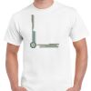 T-shirt Gildan Hammer adulte, manches courtes, 100% coton épais et doux, 203 g/m², tailles S au 5XL. Vignette