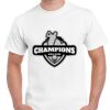 T-shirt Gildan Hammer adulte, manches courtes, 100% coton épais et doux, 203 g/m², tailles S au 5XL. Vignette