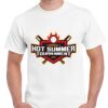 T-shirt Gildan Hammer adulte, manches courtes, 100% coton épais et doux, 203 g/m², tailles S au 5XL. Vignette