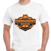 T-shirt Gildan Hammer adulte, manches courtes, 100% coton épais et doux, 203 g/m², tailles S au 5XL. Vignette