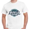 T-shirt Gildan Hammer adulte, manches courtes, 100% coton épais et doux, 203 g/m², tailles S au 5XL. Vignette