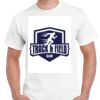 T-shirt Gildan Hammer adulte, manches courtes, 100% coton épais et doux, 203 g/m², tailles S au 5XL. Vignette