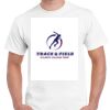 T-shirt Gildan Hammer adulte, manches courtes, 100% coton épais et doux, 203 g/m², tailles S au 5XL. Vignette