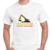 T-shirt Gildan Hammer adulte, manches courtes, 100% coton épais et doux, 203 g/m², tailles S au 5XL. Vignette