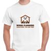 T-shirt Gildan Hammer adulte, manches courtes, 100% coton épais et doux, 203 g/m², tailles S au 5XL. Vignette