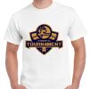 T-shirt Gildan Hammer adulte, manches courtes, 100% coton épais et doux, 203 g/m², tailles S au 5XL. Vignette