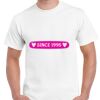 T-shirt Gildan Hammer adulte, manches courtes, 100% coton épais et doux, 203 g/m², tailles S au 5XL. Vignette