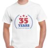 T-shirt Gildan Hammer adulte, manches courtes, 100% coton épais et doux, 203 g/m², tailles S au 5XL. Vignette