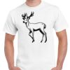 T-shirt Gildan Hammer adulte, manches courtes, 100% coton épais et doux, 203 g/m², tailles S au 5XL. Vignette