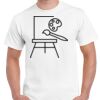 T-shirt Gildan Hammer adulte, manches courtes, 100% coton épais et doux, 203 g/m², tailles S au 5XL. Vignette