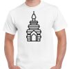 T-shirt Gildan Hammer adulte, manches courtes, 100% coton épais et doux, 203 g/m², tailles S au 5XL. Vignette
