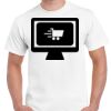 T-shirt Gildan Hammer adulte, manches courtes, 100% coton épais et doux, 203 g/m², tailles S au 5XL. Vignette
