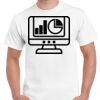 T-shirt Gildan Hammer adulte, manches courtes, 100% coton épais et doux, 203 g/m², tailles S au 5XL. Vignette
