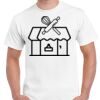 T-shirt Gildan Hammer adulte, manches courtes, 100% coton épais et doux, 203 g/m², tailles S au 5XL. Vignette