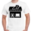 T-shirt Gildan Hammer adulte, manches courtes, 100% coton épais et doux, 203 g/m², tailles S au 5XL. Vignette