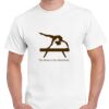 T-shirt Gildan Hammer adulte, manches courtes, 100% coton épais et doux, 203 g/m², tailles S au 5XL. Vignette