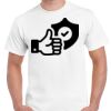 T-shirt Gildan Hammer adulte, manches courtes, 100% coton épais et doux, 203 g/m², tailles S au 5XL. Vignette