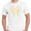 T-shirt Gildan Hammer adulte, manches courtes, 100% coton épais et doux, 203 g/m², tailles S au 5XL. Vignette