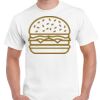 T-shirt Gildan Hammer adulte, manches courtes, 100% coton épais et doux, 203 g/m², tailles S au 5XL. Vignette