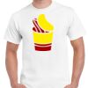 T-shirt Gildan Hammer adulte, manches courtes, 100% coton épais et doux, 203 g/m², tailles S au 5XL. Vignette