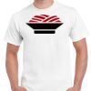 T-shirt Gildan Hammer adulte, manches courtes, 100% coton épais et doux, 203 g/m², tailles S au 5XL. Vignette