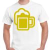 T-shirt Gildan Hammer adulte, manches courtes, 100% coton épais et doux, 203 g/m², tailles S au 5XL. Vignette