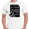 T-shirt Gildan Hammer adulte, manches courtes, 100% coton épais et doux, 203 g/m², tailles S au 5XL. Vignette