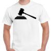 T-shirt Gildan Hammer adulte, manches courtes, 100% coton épais et doux, 203 g/m², tailles S au 5XL. Vignette