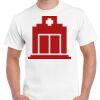 T-shirt Gildan Hammer adulte, manches courtes, 100% coton épais et doux, 203 g/m², tailles S au 5XL. Vignette