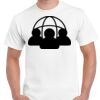 T-shirt Gildan Hammer adulte, manches courtes, 100% coton épais et doux, 203 g/m², tailles S au 5XL. Vignette