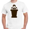 T-shirt Gildan Hammer adulte, manches courtes, 100% coton épais et doux, 203 g/m², tailles S au 5XL. Vignette