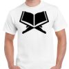 T-shirt Gildan Hammer adulte, manches courtes, 100% coton épais et doux, 203 g/m², tailles S au 5XL. Vignette